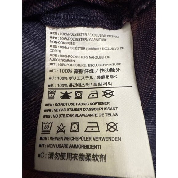 Arcteryx Shirt Women LRG Addison Button Front PURPLE/PINK Plaid L/S Flannel NWOT - Picture 5 of 10